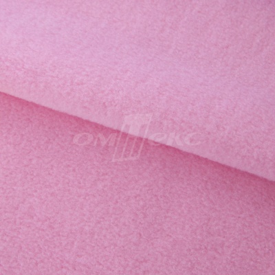 Флис окрашенный 15-2215, 250 гр/м2, шир.150 см, цвет светло-розовый - купить в Элисте. Цена 580.31 руб.