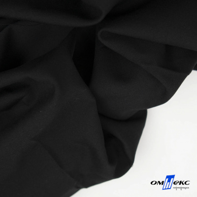 Ткань костюмная "Матте" 80% P, 16% R, 4% S, 170 г/м2, шир.150 см, цв-черный #1 - купить в Элисте. Цена 372.90 руб.
