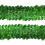 Тесьма с пайетками D4, шир. 30 мм/уп. 25+/-1 м, цвет зелёный - купить в Элисте. Цена: 1 087.39 руб.