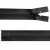 Молния водонепроницаемая PVC Т-7, 20 см, неразъемная, цвет чёрный - купить в Элисте. Цена: 21.56 руб.
