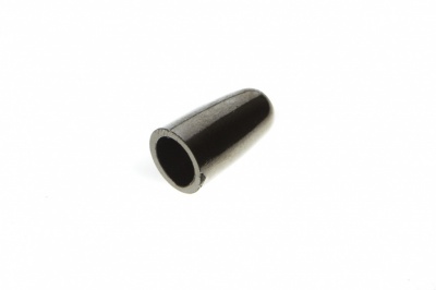 8100-Наконечник пластиковый под металл 15 мм-тем.никель - купить в Элисте. Цена: 2.45 руб.