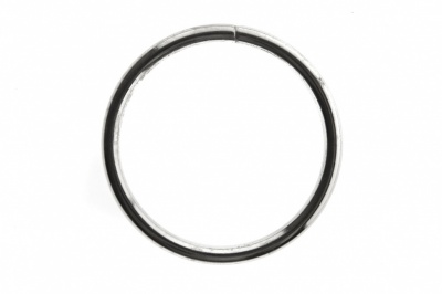 Кольцо металлическое №40 мм, цв.-никель - купить в Элисте. Цена: 4.45 руб.