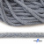 Шнур плетеный d-6 мм круглый, 70% хлопок 30% полиэстер, уп.90+/-1 м, цв.1086-голубой - купить в Элисте. Цена: 588 руб.