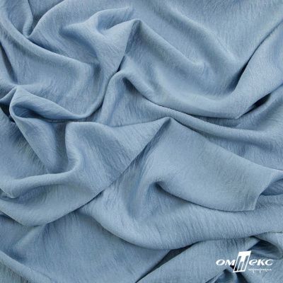 Ткань плательная Муар, 100% полиэстер,165 (+/-5) гр/м2, шир. 150 см, цв. Серо-голубой - купить в Элисте. Цена 215.65 руб.