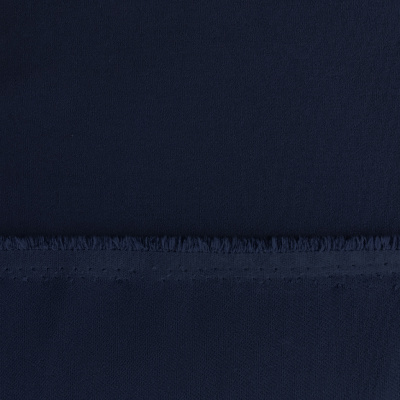 Костюмная ткань "Элис", 220 гр/м2, шир.150 см, цвет т.синий - купить в Элисте. Цена 308 руб.