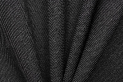 Ткань костюмная 25505 2003, 265 гр/м2, шир.150см, цвет т.серый - купить в Элисте. Цена 418.73 руб.
