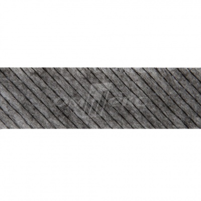 KQ217N -прок.лента нитепрошивная по косой 15мм графит 100м - купить в Элисте. Цена: 2.24 руб.