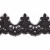 Сутажное кружево «Алансон»  на сетке (бисер) XDH3235, шир.60 мм, (уп. 9,14 м ), цв.-черный - купить в Элисте. Цена: 2 134.73 руб.