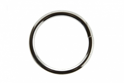 Кольцо металлическое d-3 х 32 мм, цв.-никель - купить в Элисте. Цена: 3.92 руб.