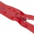 Молния водонепроницаемая PVC Т-7, 90 см, разъемная, цвет (820) красный - купить в Элисте. Цена: 61.81 руб.