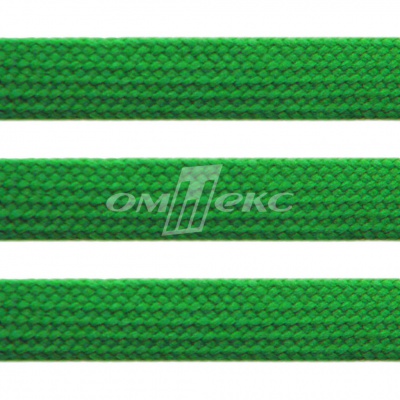 Шнур 15мм плоский (100+/-1м) №16 зеленый - купить в Элисте. Цена: 10.21 руб.