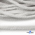 Шнур плетеный d-6 мм круглый, 70% хлопок 30% полиэстер, уп.90+/-1 м, цв.1076-белый - купить в Элисте. Цена: 588 руб.