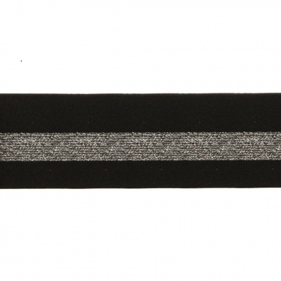 #2/6-Лента эластичная вязаная с рисунком шир.52 мм (45,7+/-0,5 м/бобина) - купить в Элисте. Цена: 69.33 руб.