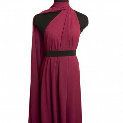 Ткань костюмная габардин "Меланж" 6151А, 172 гр/м2, шир.150см, цвет марсала - купить в Элисте. Цена 299.21 руб.