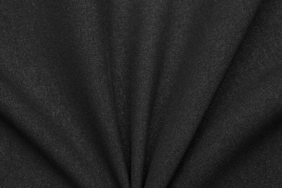 Ткань костюмная 24880 2022, 220 гр/м2, шир.150см, цвет чёрный - купить в Элисте. Цена 446.45 руб.