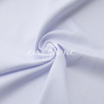 Ткань сорочечная Пула, 115 г/м2, 58% пэ,42% хл, шир.150 см, цв.1-голубой, (арт.107) - купить в Элисте. Цена 306.69 руб.