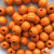 0309-Бусины деревянные "ОмТекс", 16 мм, упак.50+/-3шт, цв.003-оранжевый - купить в Элисте. Цена: 62.22 руб.
