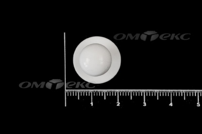 Пуговица поварская "Пукля", 10 мм, цвет белый - купить в Элисте. Цена: 2.28 руб.