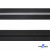 Рулонная молния с покрытием PVC спираль тип 3 (упак.270м) -черная с полосой СВО - купить в Элисте. Цена: 12.74 руб.