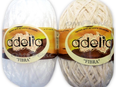 Пряжа Adelia "Fibra", полиэстер 100%, 50 гр/200 м - купить в Элисте. Цена: 34.67 руб.