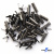 06032-Наконечник для шнура металл, отв. 4 мм, цв. тём.никель - купить в Элисте. Цена: 9.60 руб.