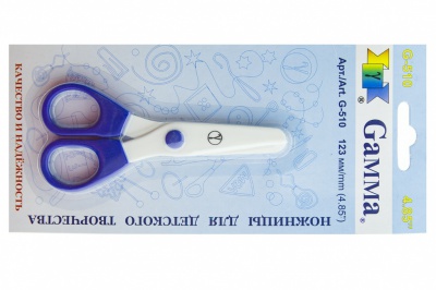 Ножницы G-510 детские 123 мм - купить в Элисте. Цена: 137.45 руб.