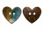 Деревянные украшения для рукоделия пуговицы "Кокос" #1 - купить в Элисте. Цена: 55.18 руб.