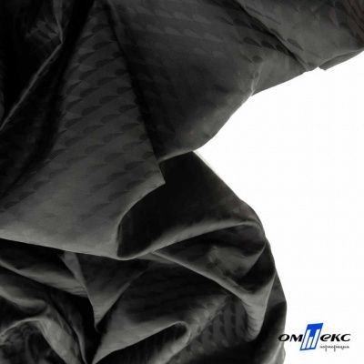 Ткань подкладочная Жаккард PV2416932, 93г/м2, 145 см,черный - купить в Элисте. Цена 236.53 руб.
