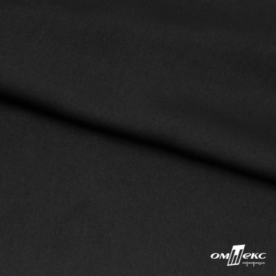 Ткань плательная Габриэль 100% полиэстер,140 (+/-10) гр/м2, шир. 150 см, цв. черный BLACK - купить в Элисте. Цена 248.37 руб.