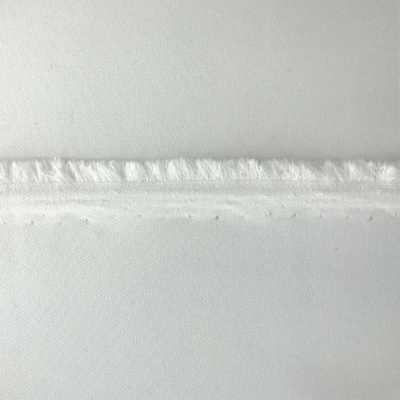 Костюмная ткань "Элис", 220 гр/м2, шир.150 см, цвет молочно-белый  - купить в Элисте. Цена 303.10 руб.