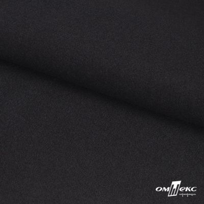 Трикотажное полотно "Монне" 100% полиэстр, 152см, 350 г/м2, чёрный, м - купить в Элисте. Цена 385 руб.