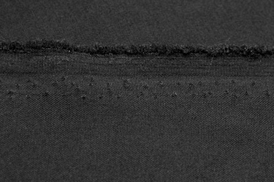 Костюмная ткань с вискозой "Флоренция", 195 гр/м2, шир.150см, цвет чёрный - купить в Элисте. Цена 502.24 руб.