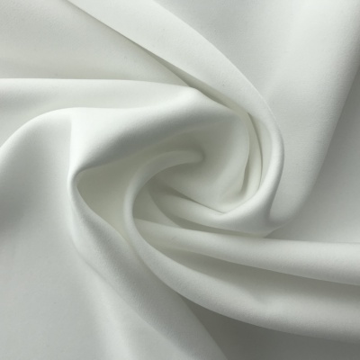 Костюмная ткань "Элис", 220 гр/м2, шир.150 см, цвет молочно-белый  - купить в Элисте. Цена 303.10 руб.