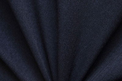 Ткань костюмная 25388 2009, 207 гр/м2, шир.150см, цвет т.синий - купить в Элисте. Цена 353.07 руб.