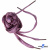 Шнурки #107-01, плоские 130 см, цв.розовый металлик - купить в Элисте. Цена: 35.45 руб.
