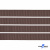 Репсовая лента 005, шир. 6 мм/уп. 50+/-1 м, цвет коричневый - купить в Элисте. Цена: 88.45 руб.