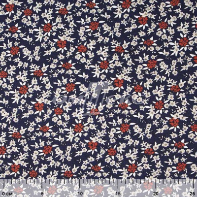Плательная ткань "Фламенко" 7.2, 80 гр/м2, шир.150 см, принт растительный - купить в Элисте. Цена 239.03 руб.