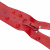 Молния водонепроницаемая PVC Т-7, 60 см, разъемная, цвет (820) красный - купить в Элисте. Цена: 49.39 руб.