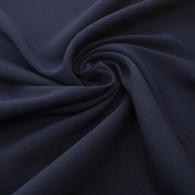 Ткань костюмная 26150 2009, 214 гр/м2, шир.150см, цвет т.синий - купить в Элисте. Цена 358.58 руб.