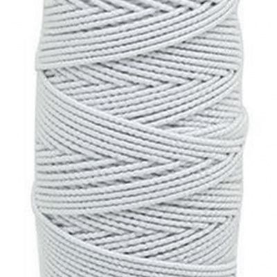 Нитка - резинка Спандекс 25 м (уп-10шт)-белые - купить в Элисте. Цена: 35.65 руб.
