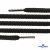 Шнурки #106-09, круглые 130 см, цв.чёрный - купить в Элисте. Цена: 21.92 руб.