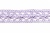 Тесьма кружевная 0621-1855, шир. 18 мм/уп. 20+/-1 м, цвет 107-фиолет - купить в Элисте. Цена: 466.97 руб.