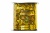 Пайетки "ОмТекс" на нитях, SILVER SHINING, 6 мм F / упак.91+/-1м, цв. 48 - золото - купить в Элисте. Цена: 356.19 руб.