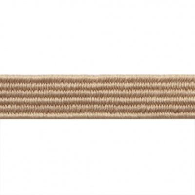 Резиновые нити с текстильным покрытием, шир. 6 мм ( упак.30 м/уп), цв.- 97-бежевый - купить в Элисте. Цена: 152.05 руб.