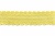 Тесьма кружевная 0621-1212А, шир. 45 мм/уп. 20+/-1 м, цвет 017-жёлтый - купить в Элисте. Цена: 1 033.32 руб.