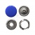 Кнопка рубашечная (закрытая) 9,5мм - эмаль, цв.168 - голубой - купить в Элисте. Цена: 4.82 руб.