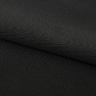 Костюмная ткань с вискозой "Меган", 210 гр/м2, шир.150см, цвет чёрный - купить в Элисте. Цена 382.42 руб.