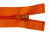Спиральная молния Т5 849, 75 см, автомат, цвет оранжевый - купить в Элисте. Цена: 16.28 руб.