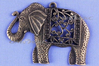 Декоративный элемент для творчества из металла "Слон"  - купить в Элисте. Цена: 26.66 руб.