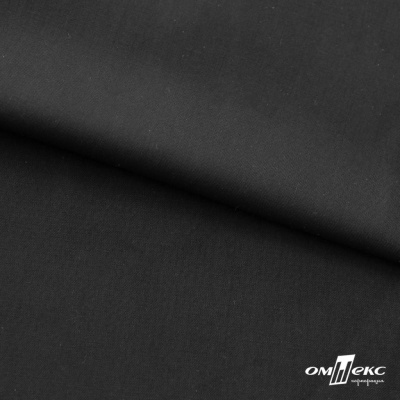 Ткань сорочечная Темза, 80%полиэстр 20%вискоза, 120 г/м2 ш.150 см, цв.черный - купить в Элисте. Цена 269.93 руб.